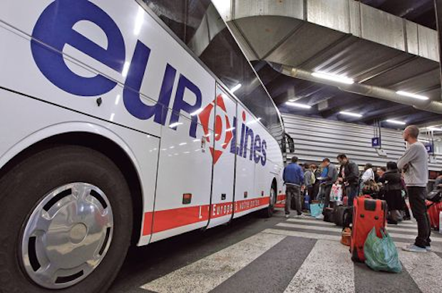 Travelling in France by Bus