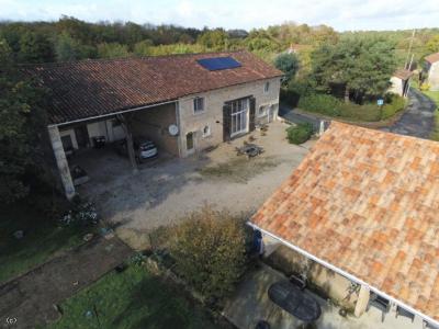 &#8364;234000 - Beautiful Stone House Near Civray With Outbuildings And Large Garden