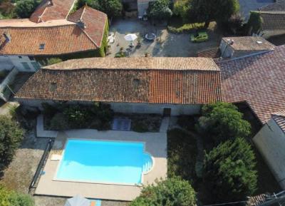 &#8364;249950 - Attractive Stone Property With Gite, Swimming Pool And Outbuildings