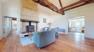 Maison En Pierre 3 Chambres De Plain Pied Et Un Bureau Dans Bergerac