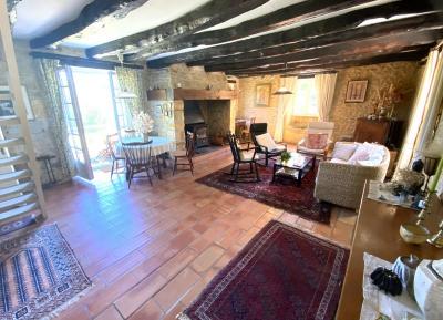 Maison De Campagne Independante En Pierre Avec Gite Separe