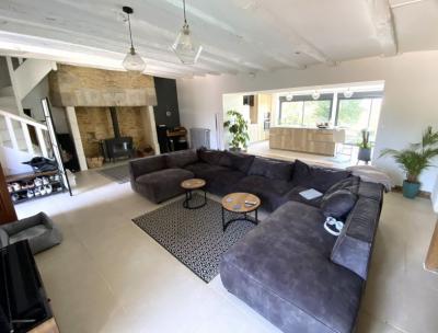 Superbe Cottage De Caractere Avec Grand Salon Moderne Et Ouvert, 4 Chambres, 3 Salles De Bains Et Pi