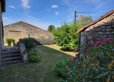 &#8364;233200 - Beautiful Stone House With Numerous Outbuildings In The Heart Of Ruffec