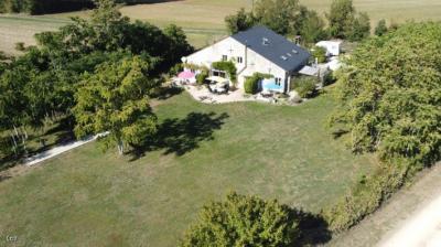 €368400 - No Close Neighbours ! Beautiful Old Stone House With 2 Gites, Near Verteuil-sur-char