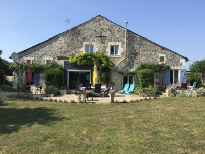 &#8364;368400 - No Close Neighbours ! Beautiful Old Stone House With 2 Gites, Near Verteuil-sur-char