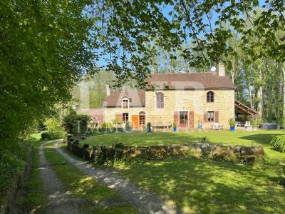 Authentique Moulin Du 17e-18e, Sur 3 Hectares, A Vendre Aux Portes D\'alencon