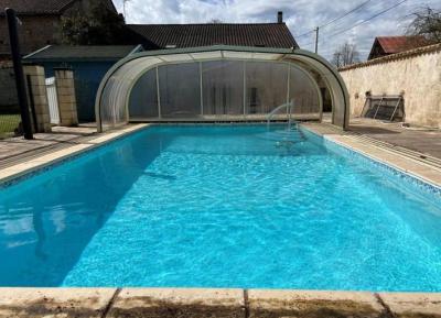 &#8364;336800 - Imposing Stone House With A Superb Garden, Barn And Swimming Pool