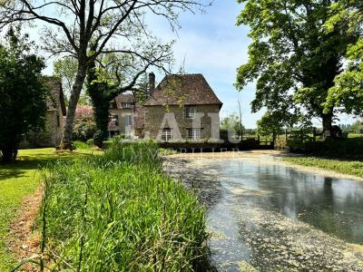 Ancien Moulin Avec Hectare Et Plan D\'eau A Vendre A 8km Du Mele