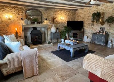 &#8364;234000 - Beautiful Old Detached Stone Property With Barn And Mature Gardens