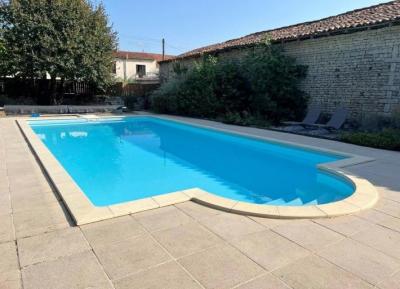 &#8364;249950 - Attractive Stone Property With Gite, Swimming Pool And Outbuildings