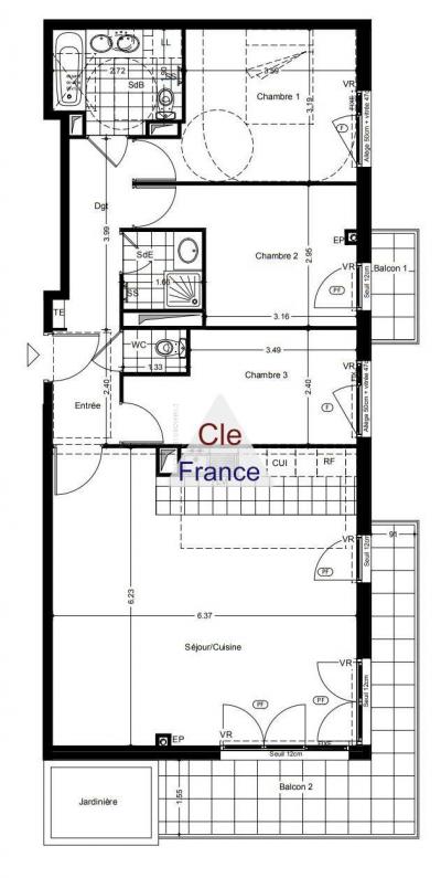 Asnieres - Construction De 2019 / 3 Chambres, Vaste Sejour, Terrasse Et Parking