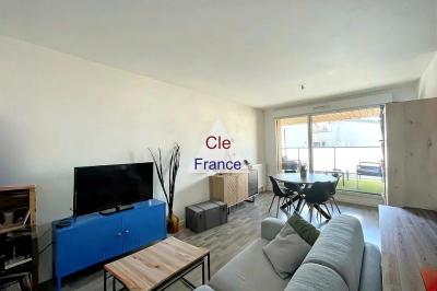 Appartement Recent De 2014- T3 De 66,73 M2 Avec 2 Chambres, Salon Lumineux Et Balcon Ouest, Place Pa