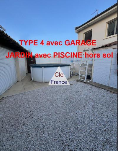 Type 4 Avec Garage Et Piscine Hors Sol