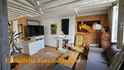 Appartement Charmant, Cosy Et Lumineux Paris - Le Marais Rue Beaubourg