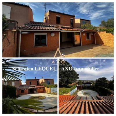 Maison Mitoyenne R+1 De 110m2 Avec Veranda Et Piscine