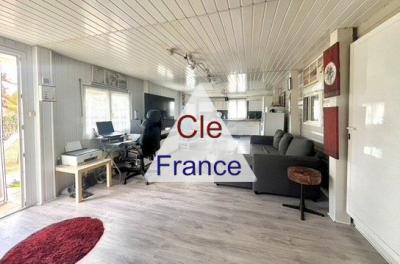 Terrain De Loisirs De 660 M² Avec Grand Mobil-home Tout Equipe