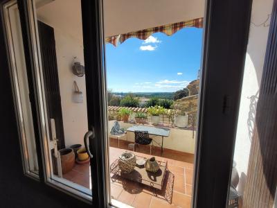 Super Pretty Village House With 150 M2 Living Space, Garage And Terraces With Stunning Views.