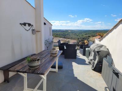 Super Pretty Village House With 150 M2 Living Space, Garage And Terraces With Stunning Views.