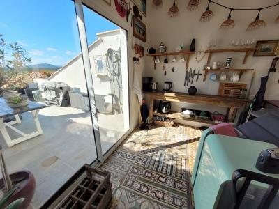 Super Pretty Village House With 150 M2 Living Space, Garage And Terraces With Stunning Views.