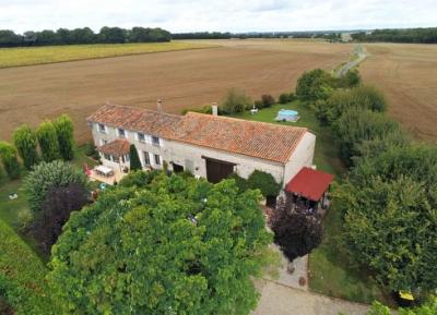 &#8364;259700 - Delightful 4 Bedroom Stone Property With An Attached Barn. Country Views And Mature