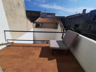 Village House With Terrace, Courtyard, Just 15 Minutes From Beziers And Sold Furnished.