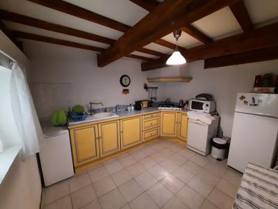 Pretty Village House To Refresh With 75 M2 Of Living Space With Small Courtyard.