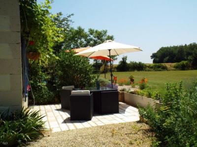 &#8364;368400 - No Close Neighbours ! Beautiful Old Stone House With 2 Gites, Near Verteuil-sur-char