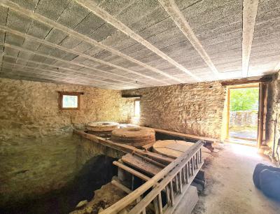 Old Stone Mill, Fully Renovated, With 4 Bedrooms, Garage And Pleasant Terrace On A 1500 M2 Land, In