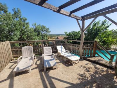 Charming Character House With 140 M2 Of Living Space, Annexe And Garden With Swimming Pool And Views