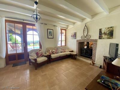 &#8364;208000 - Incredible Views! Superb Stone House With Three Bedrooms And A Heated Saltwater Pool