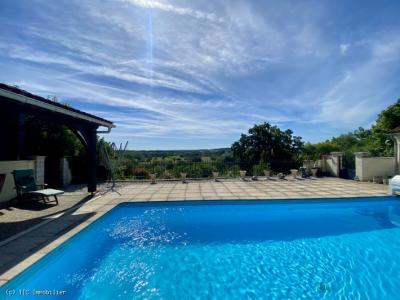 &#8364;208000 - Incredible Views! Superb Stone House With Three Bedrooms And A Heated Saltwater Pool