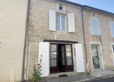 &#8364;92000 - Pretty Stone House With Two Bedrooms In The Centre Of Aunac