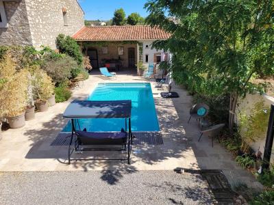 Charming 1940s Villa Completely Renovated With Garage, Terrace, Heated Swimming Pool And Summer Kitc