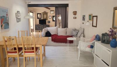 Attractive Village House With 87 M2 Living Space And Roof Terrace In A Lively Seaside Town.