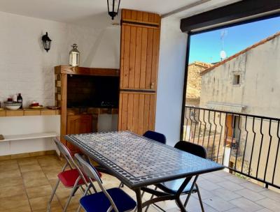 Entirely Renovated Stone Village House With 4 Bedrooms, Balcony And Large Garage.