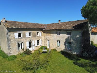 &#8364;349000 - Beautiful, Spacious And Versatile Stone House Tucked Away Close To Ruffec