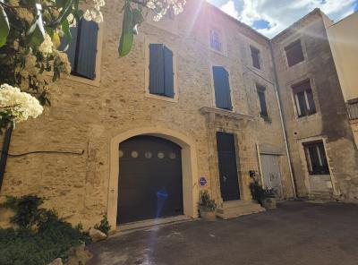 Unique Stone Maison De Maitre With One Habitable Flat, One Apartment To Renovate, A Huge Garage And