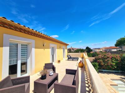 Beautiful Provencal Style Villa With 5 Bedrooms On A 718 M2 Plot With Several Terraces And Pool, In