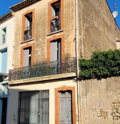2 Flats In A Former Maison De Maitre, Each With Its Own Courtyard, Located In The Centre Of The Vill