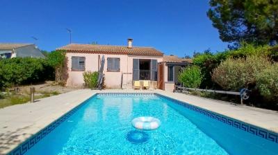 Single Storey Villa With Main Residence And Gite, On A Landscaped Plot Of 599 M2 With Pool.