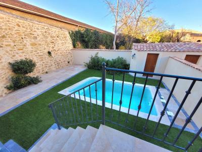 Beautiful Stone Renovated Barn With 100 M2 Living Space, Courtyard And Swimming Pool.