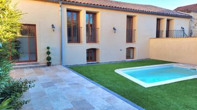 Beautiful Stone Renovated Barn Into A Home With 100 M2 Living Space, Courtyard And Swimming Pool.