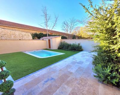 Beautiful Stone Barn Renovated Into Two Dwellings With Courtyard And Swimming Pool Each.