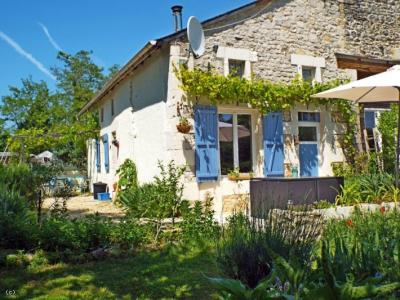 &#8364;368400 - No Close Neighbours ! Beautiful Old Stone House With 2 Gites, Near Verteuil-sur-char