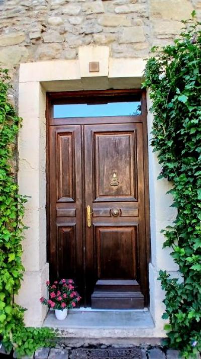 Charming Stone Village House With 3 Bedrooms With Garage And Delightful Courtyard, In A Sought-after