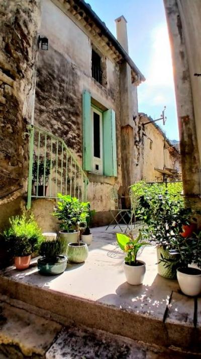 Charming Stone Village House With 3 Bedrooms With Garage And Delightful Courtyard, In A Sought-after