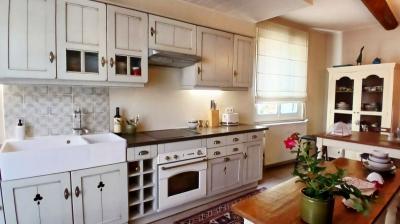 Charming Stone Village House With 3 Bedrooms With Garage And Delightful Courtyard, In A Sought-after