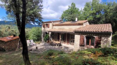 Charming Stone Farmhouse With 105 M2 Of Living Space On 19209 M2 Of Scrubland And Holm Oak Trees On 