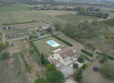 Village Near Limoux - Single-story Villa Of 150m2 Living Space - Garage - Swimming Pool - 3000m2 Plo