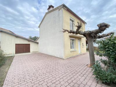 Limoux, Flassian District, 4-sided Villa 82 M2 Living Space.